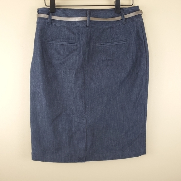 NWOT APT9 Denim Pencil Skirt - Picture 2 of 4